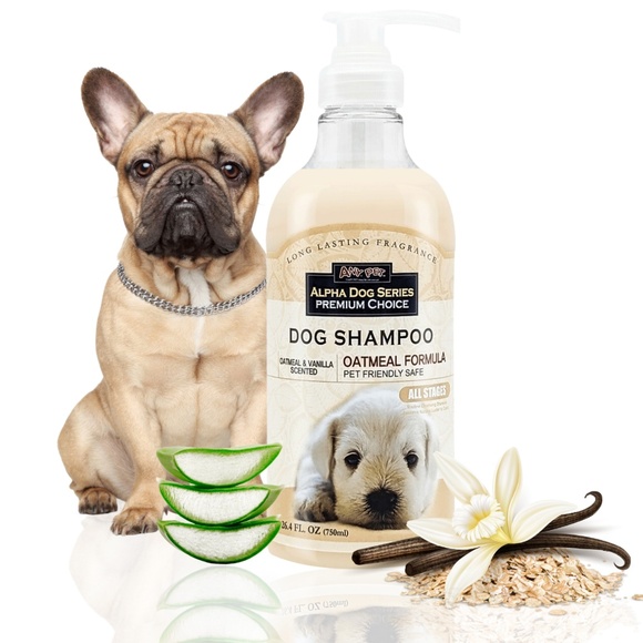 Alpha Dog Series Oatmeal Grooming Natural Dog Shampoo and Conditioner with Aloe - Picture 1 of 7